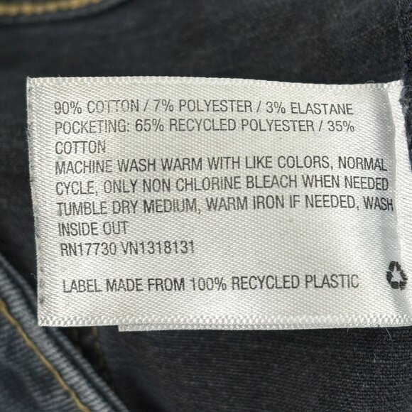 Universal Thread High Rise Bootcut Women's size 2 Dark Wash Blue Denim Jeans - Picture 3 of 4